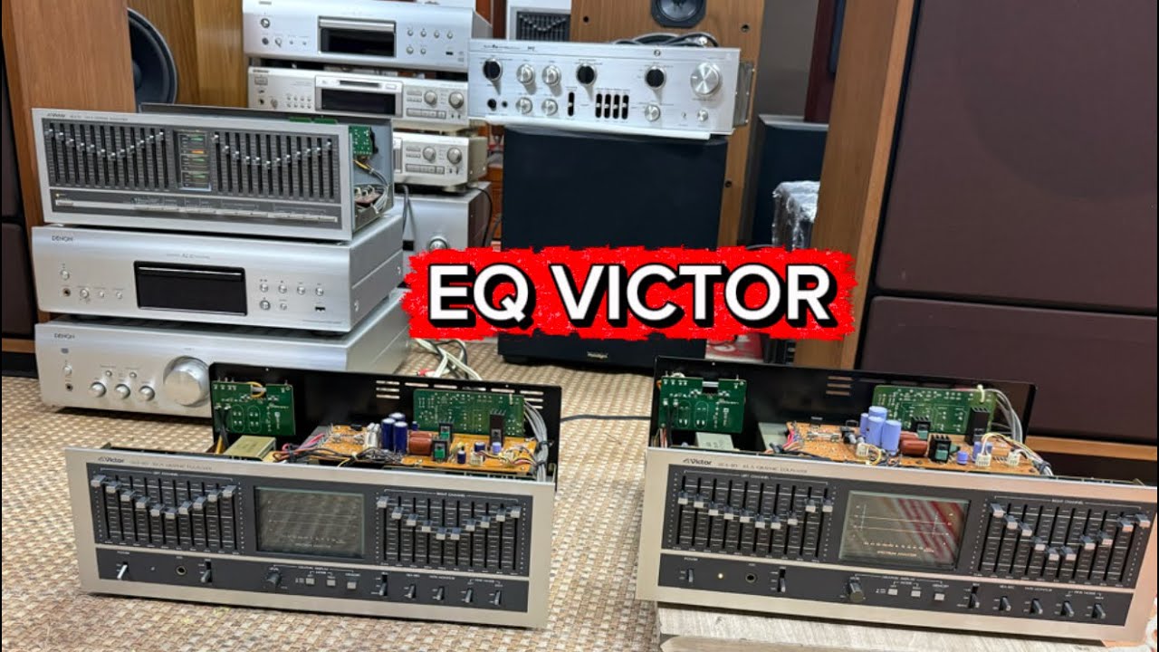 Eq Nhật Bãi Đẹp Hiếm Gặp | Victor Sea 70 | Victor Sea 80 # Loa Tannoy Berkelay | Denon 1500 Re 