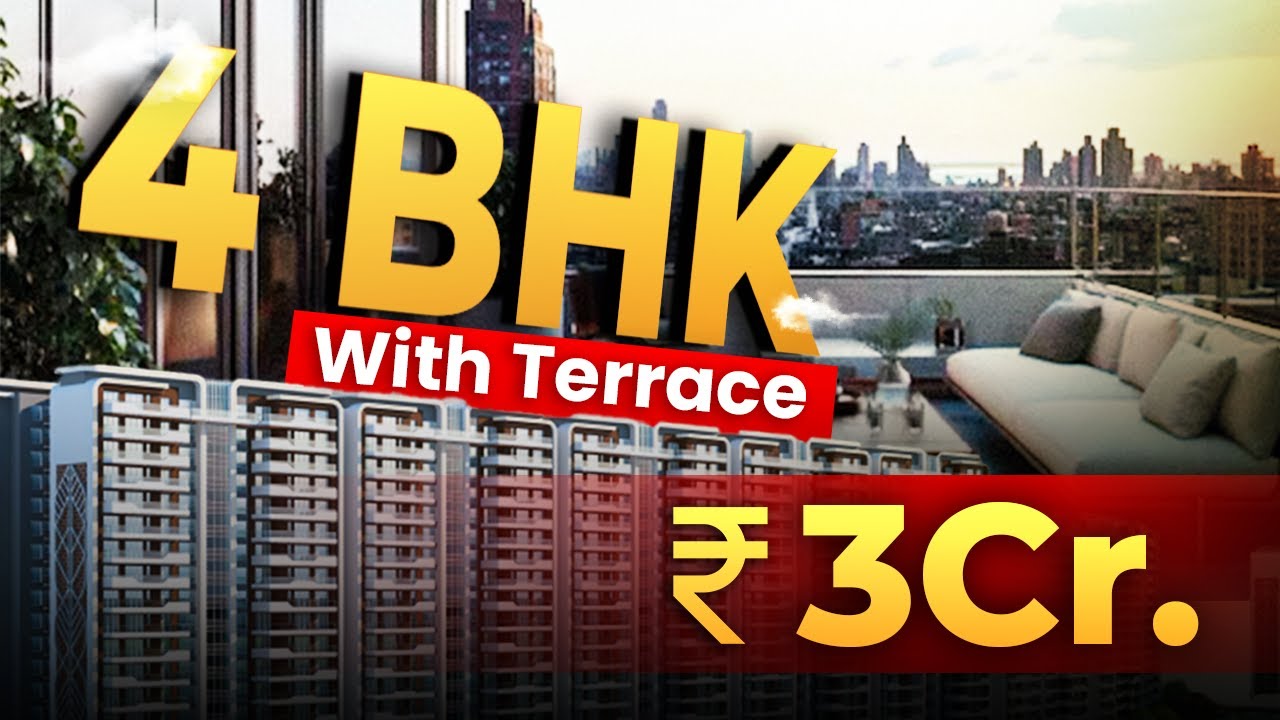 Experience LUXURY Living in 3 BHK 4 BHK Homes with Terrace | Your dream home review