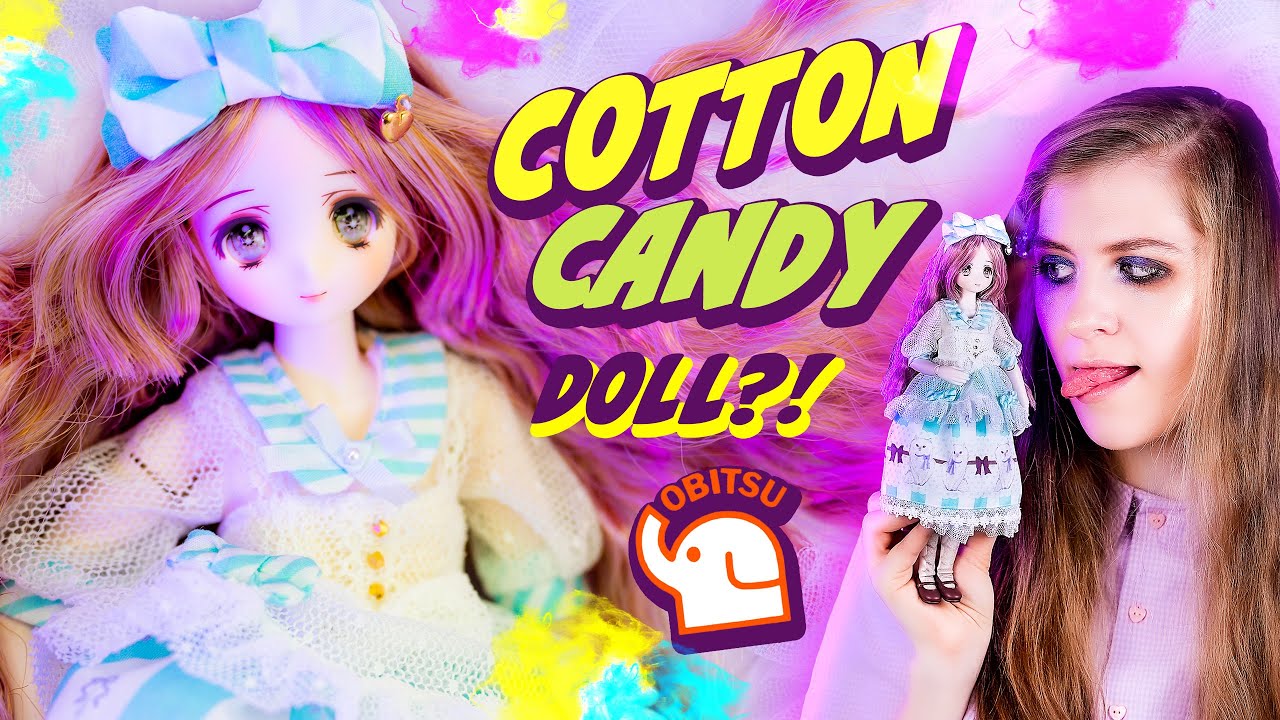 Obitsu Mint Cotton Candy Shino Yaesaka Dollybird doll [UNBOXING]