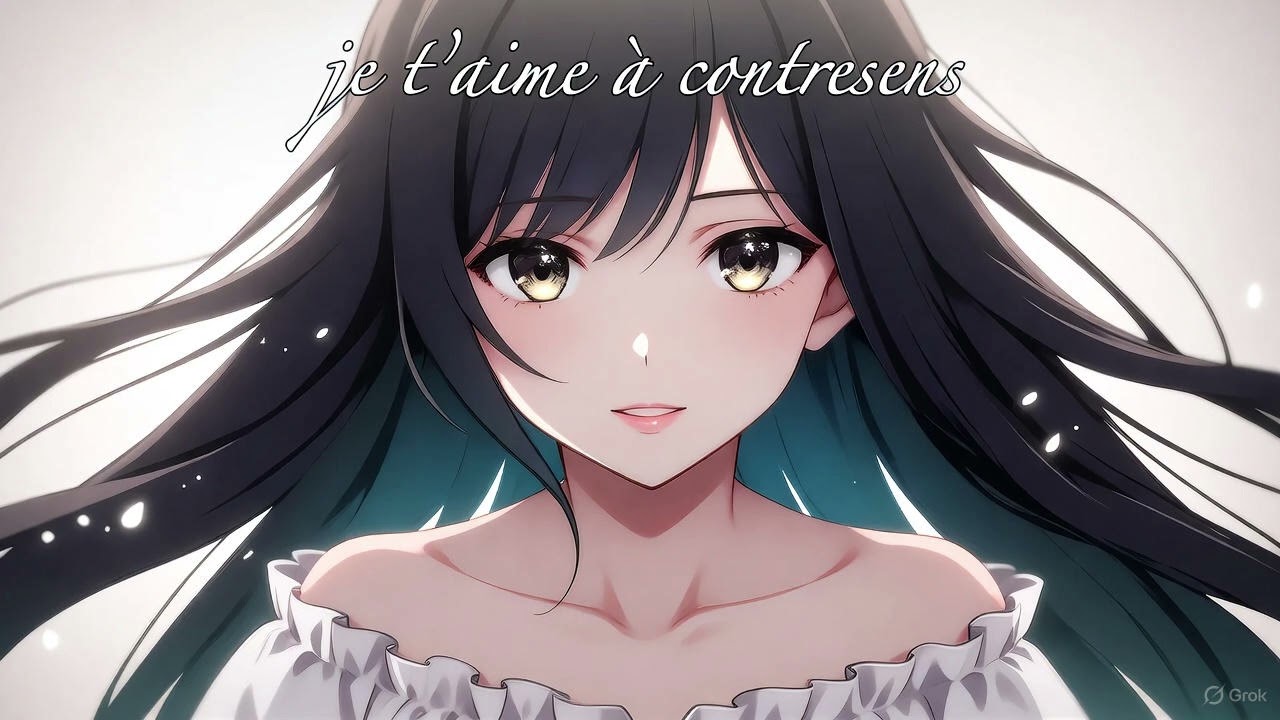 CHANSON D!AMOUR TRISTE FRANCAISE Je t!aime a contresens