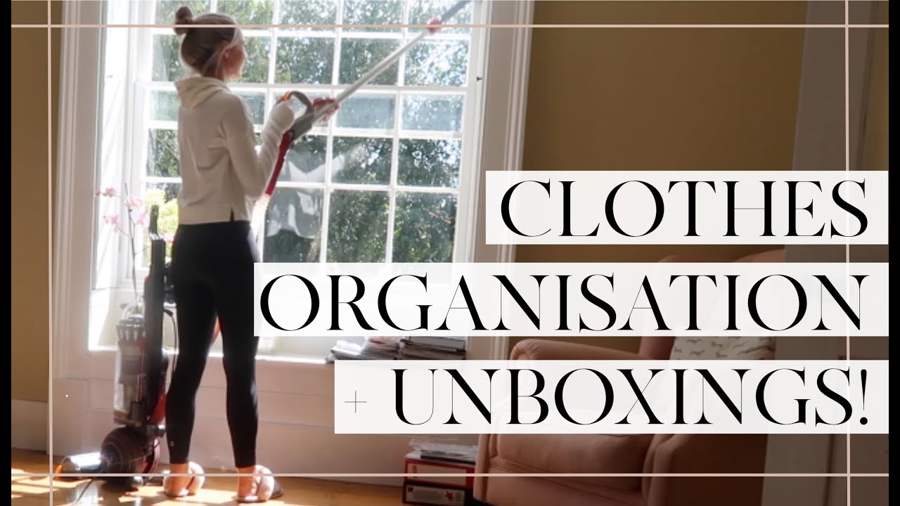 ORGANISING MY CLOTHES + HOME DELIVERIES // Moving Vlogs Episode 15 // Fashion Mumblr