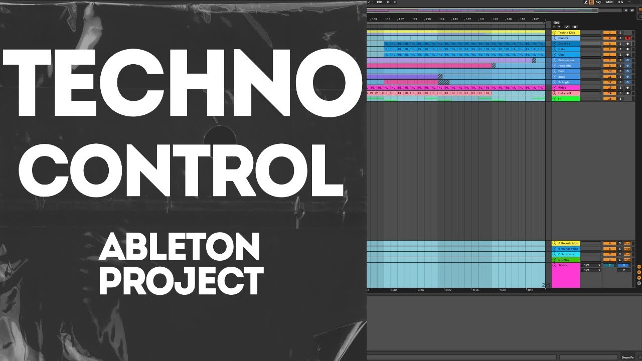 Techno Control Ableton Project