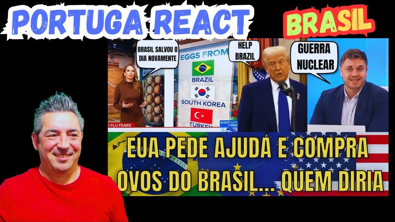 Portuga reage a Brasil Socorre Os EUA, Europa Se Prepara Para O Pior #Brasil #EUA