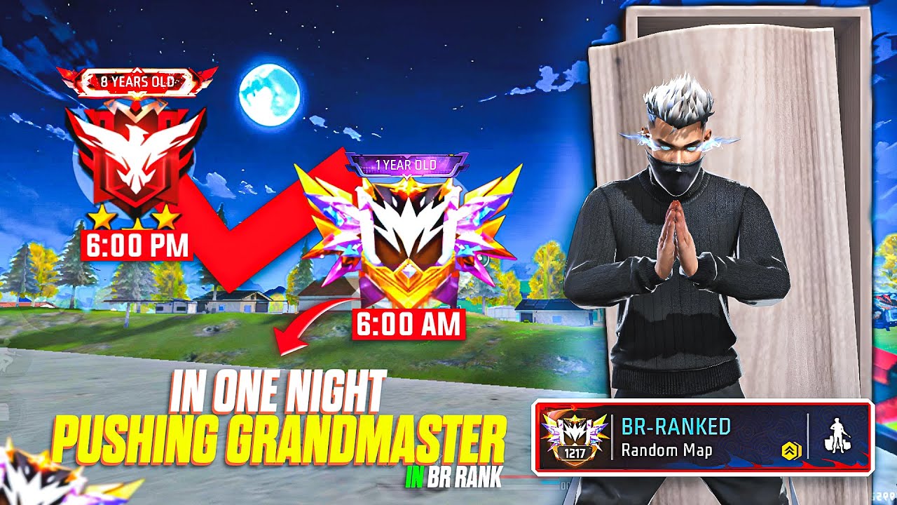 Pushing Grandmaster In Only 1 Night In Br Rank 🫣 - Oshan Gaming