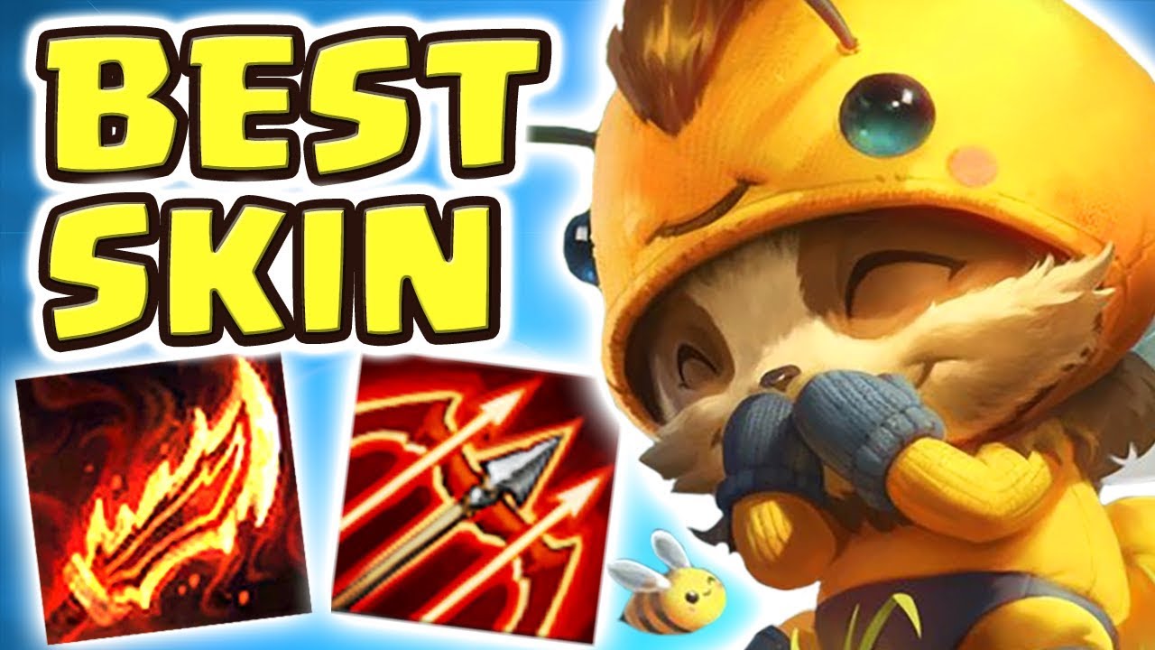 *NEW* BEEMO JUNGLE SPOTLIGHT | (21 kilIs MAX ATTACK TEEMO) THE BEST SKIN EVER | HE'S SO CUTE