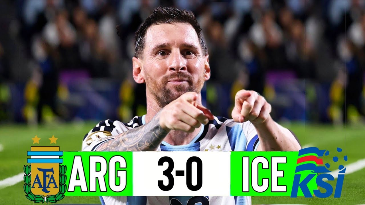 Argentina Masterclass Before World Cup 2026 | Argentina vs Iceland | Extended Highlights & Goals