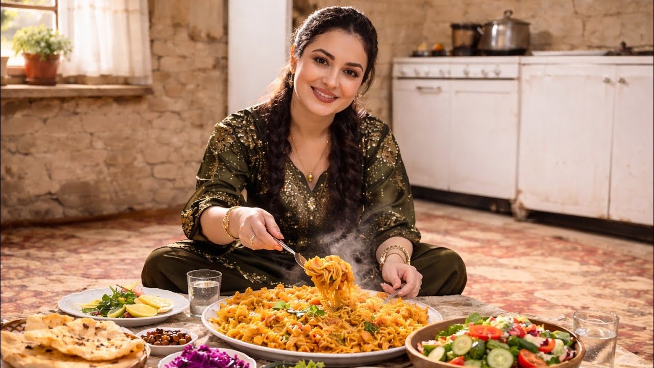 From Farm to Table | Rural Life in the Plains of Iran & Homemade Traditional Cooking#VillageLife 
