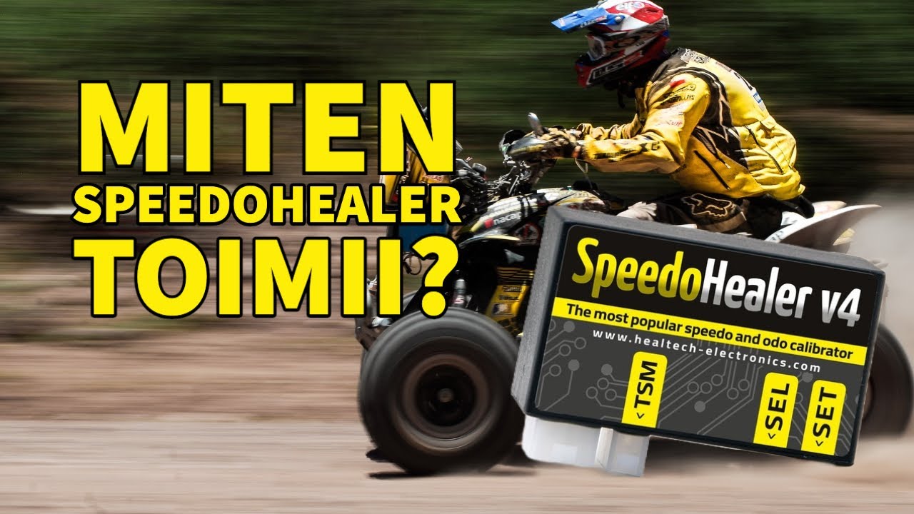 Miten SPEEDOHEALER toimii?