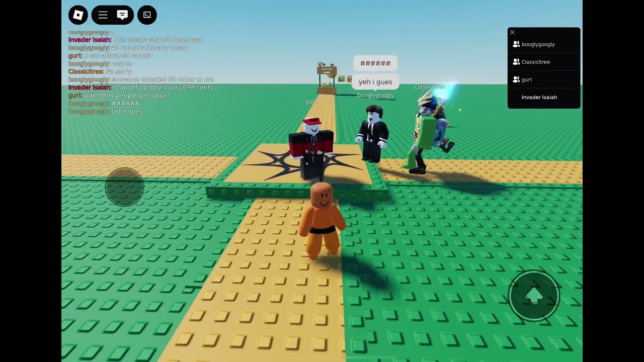 Playing Roblox with my amazing viewers!