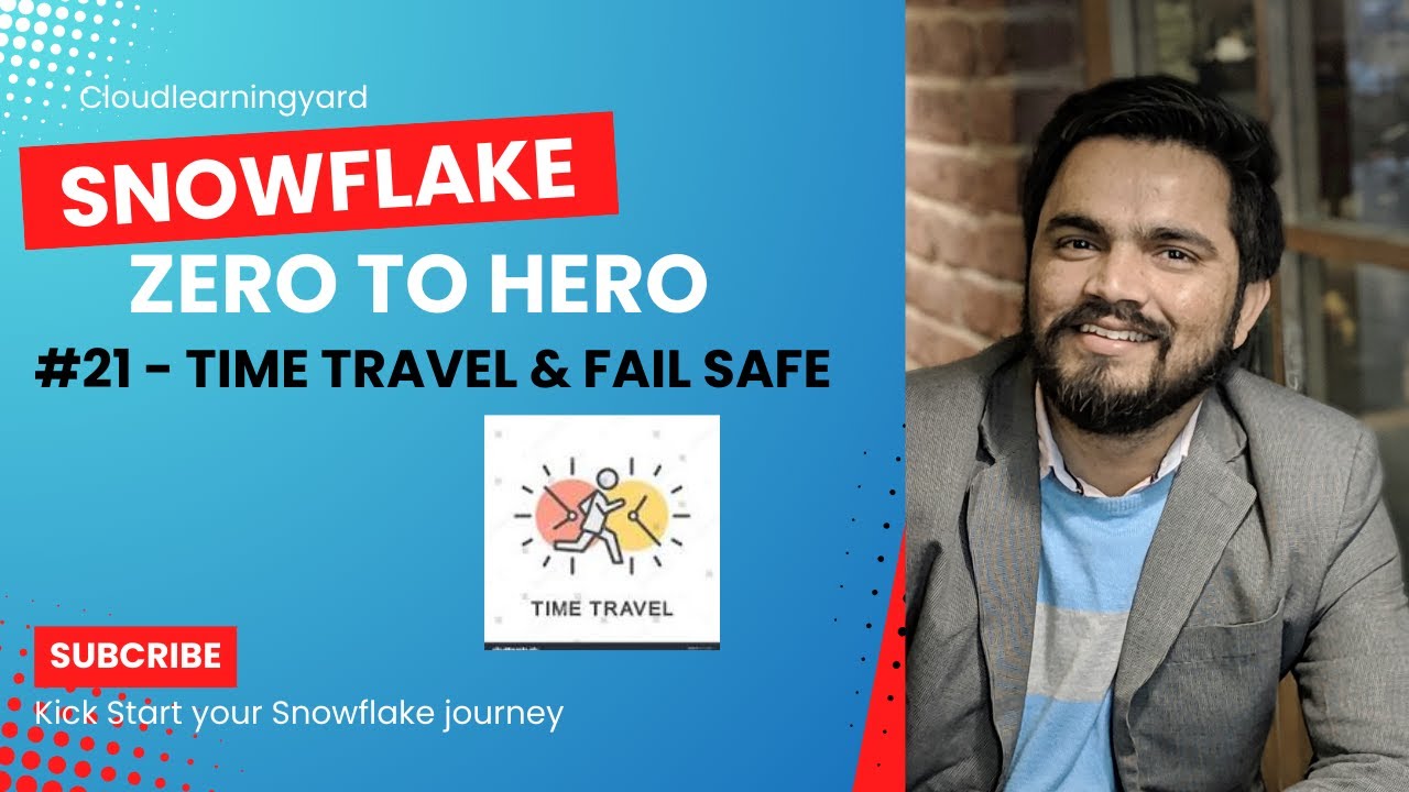 #21 Time Travel & Fail Safe in Snowflake || How Time Travel works