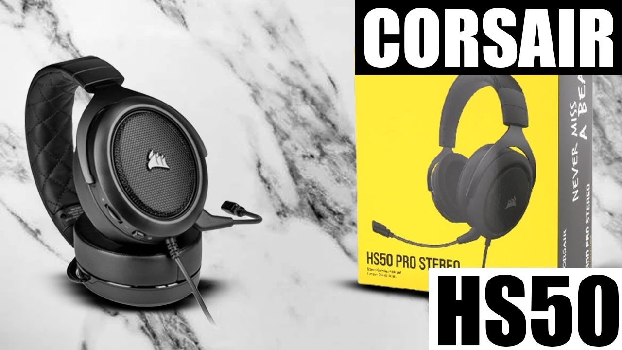 Corsair HS50: Headset gamer com &oacute;timo custo benef&iacute;cio