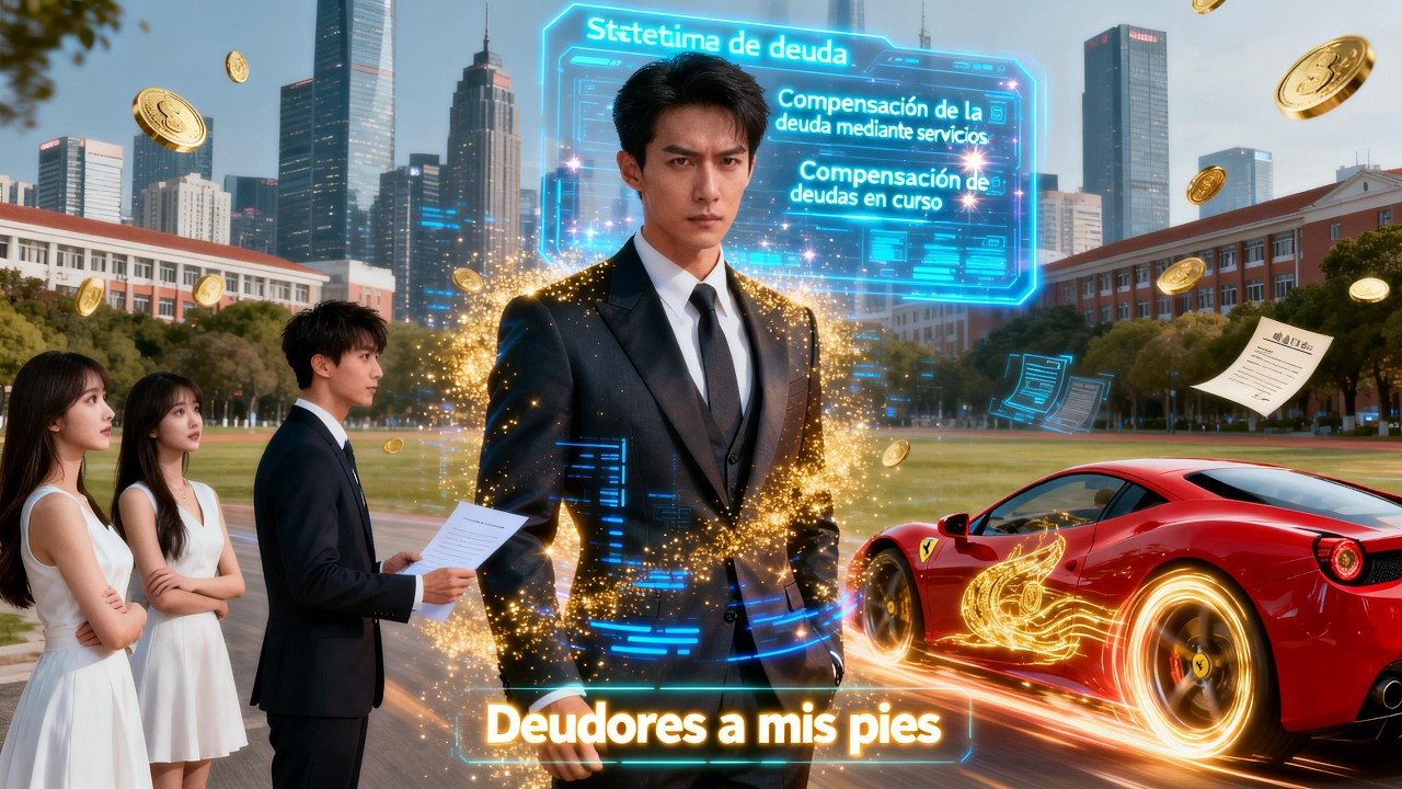 Estudiante pobre triunfa con sistema de deudas,¡conduce Ferrari y gana el amor!【Deudores a mis pies】