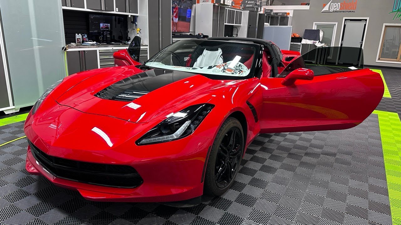 corvette ceramic windshield tint