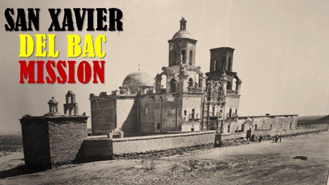 San Xavier del Bac Historic Landmark along the banks of the Santa Cruz River