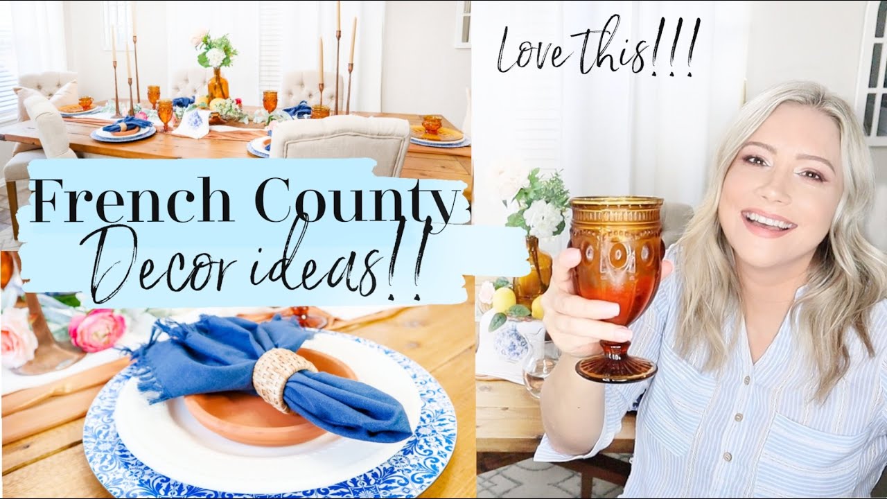 French Country Decor Ideas | Decorate with me