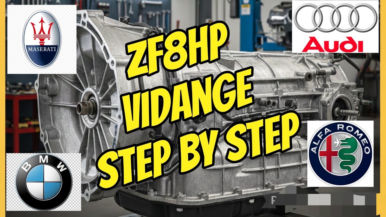 ZF8HP vidange boite automatique step by step BMW /Maserati/Alfa Romeo/Audi 