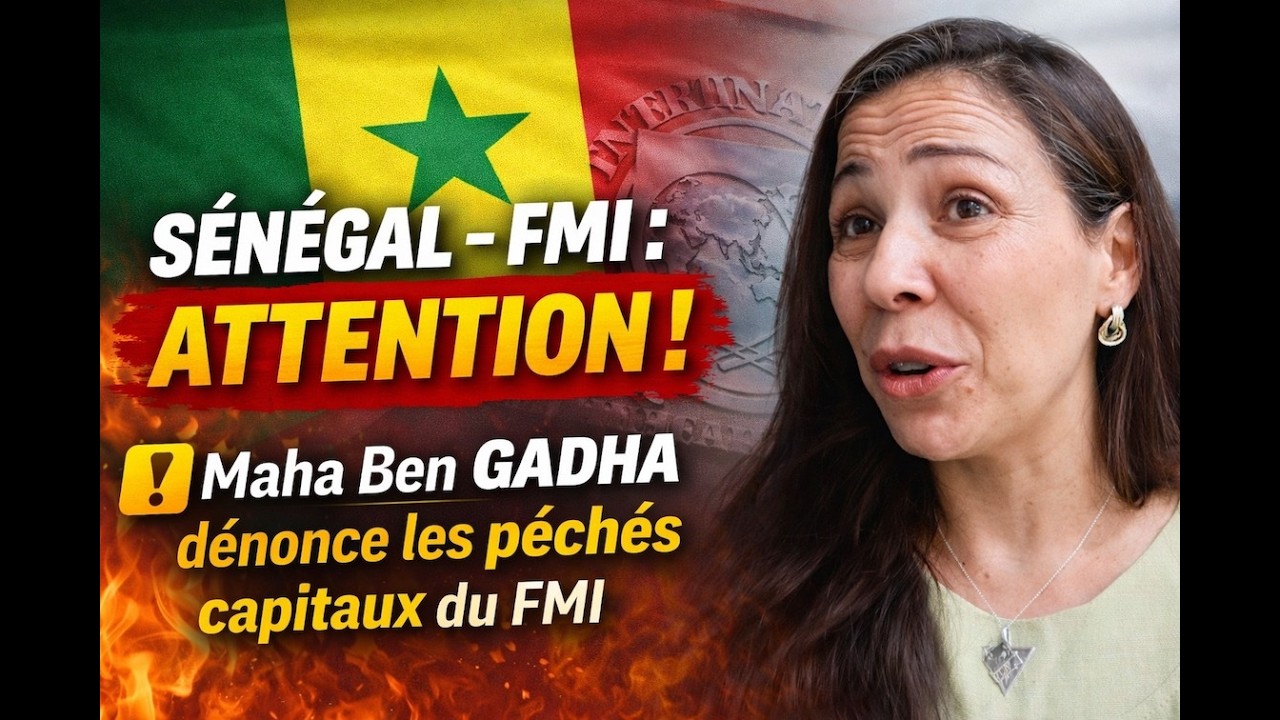 CETTE CHERCHEUSE ALERTE LE SENEGAL A PROPOS DU FMI  «ILS NE REGLERONT PAS VOS PROBLEMES »   P2