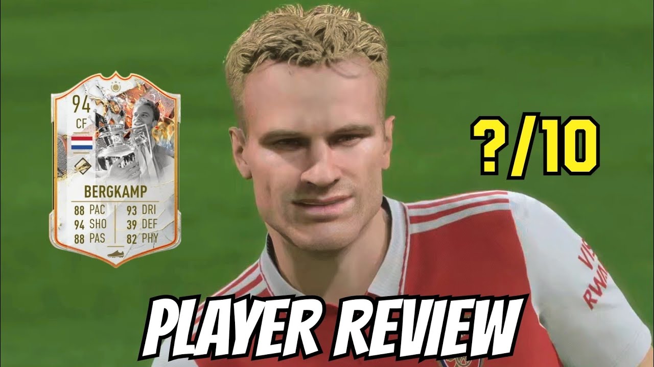 DENNIS BERGKAMP (94) TROPHY TITANS ICON ! PLAYER REVIEW | FIFA 23 ULTIMATE TEAM