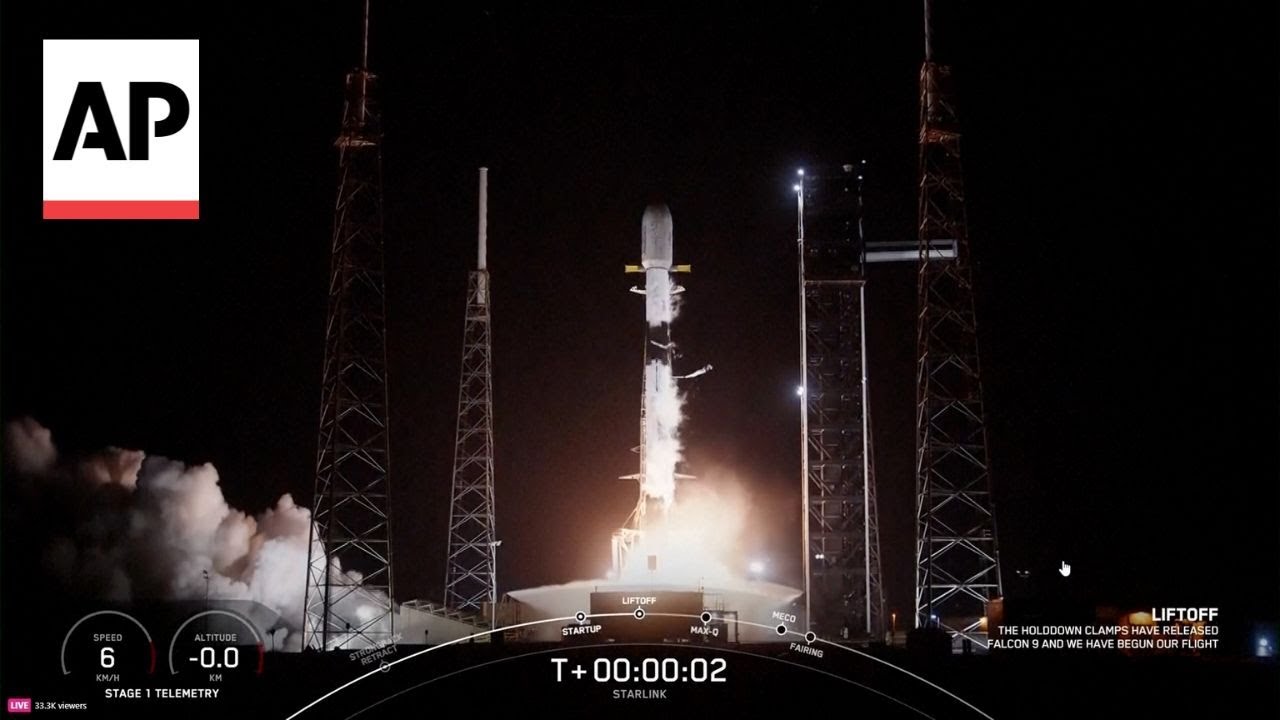SpaceX launches 28 Starlink satellites on Falcon 9 rocket