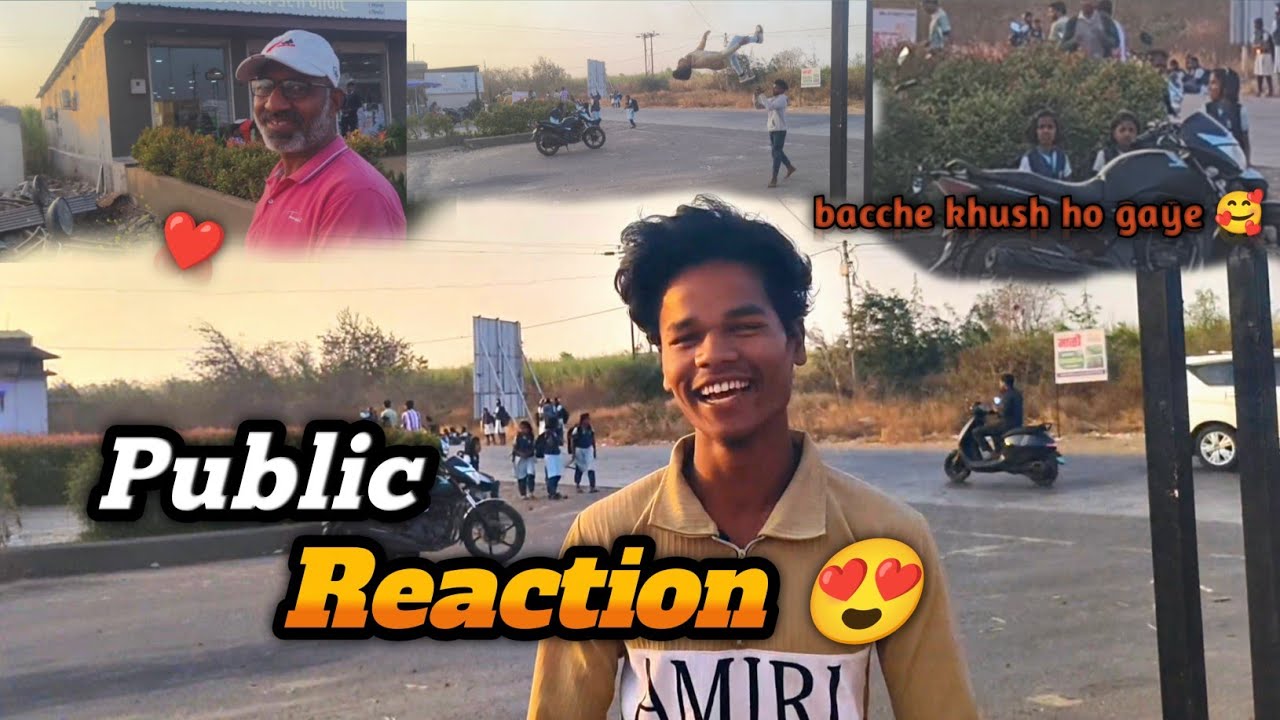 First time Public Reaction 😍 मजा आ गया आज तो 🥹