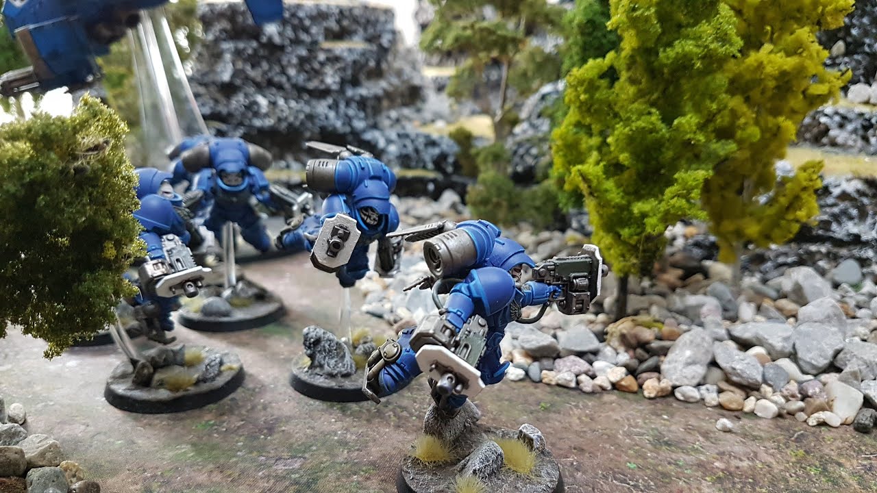 9th edition Warhammer 40k battle report, Eldar v Space Marines