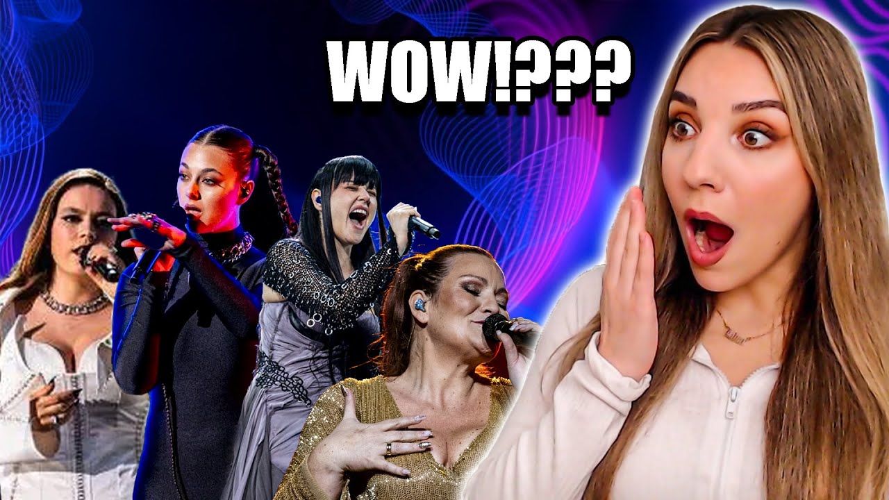 REACTING TO FIRST DRESS REHEARSALS (Eurovision 2024)