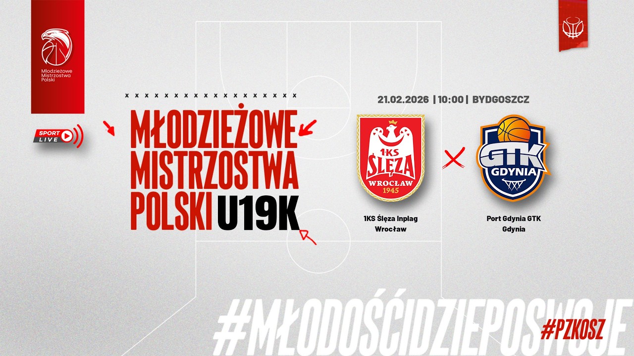1KS Ślęza Inplag Wrocław - Port Gdynia GTK Gdynia (Finał MMP U19K) (o 7 miejsce)