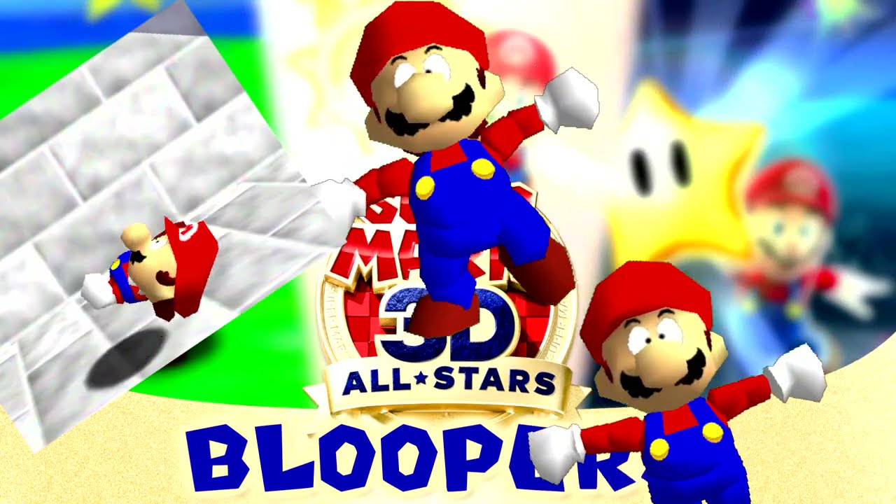 Super Mario 3D All-Stars Bloopers