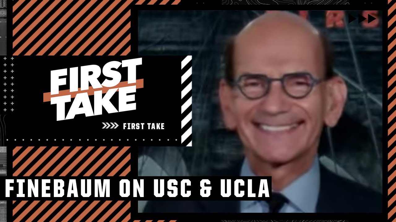Paul Finebaum on UCLA/USC to the Big Ten & will Notre Dame join a conference? | First Take