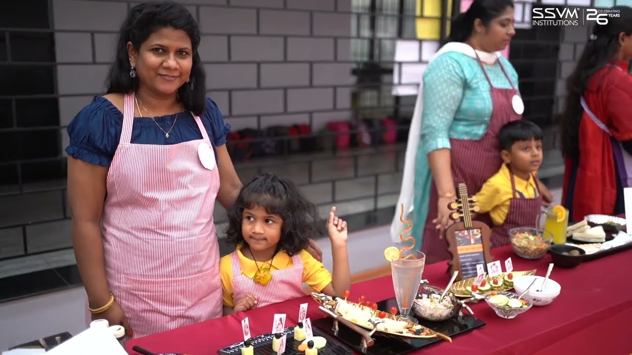 #ssvm Super Moms’ trifle in a jiffy at SSVM Institutions | #SSVM Residential Campus