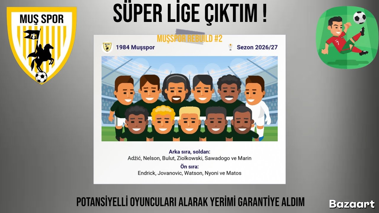 POTANSİYELLİ OYINCULARLA SÜPER LİGE ÇIKTIM ! 1984 MUŞSPOR WORLD SOCCER CHAMPS (WSC) (2.BÖLÜM)