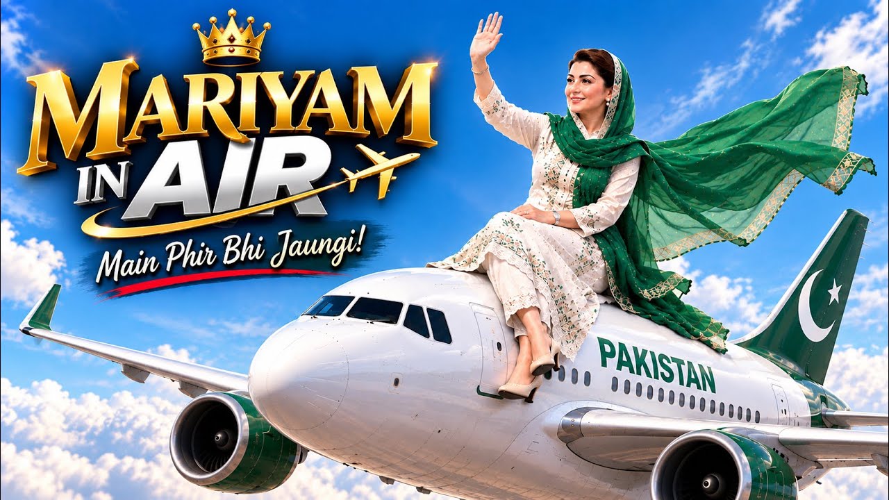 Maryam Nawaz Ka Short Roast 😂 | MARIYAM IN AIR ✈️ | Dr Muhammad Younis Butt