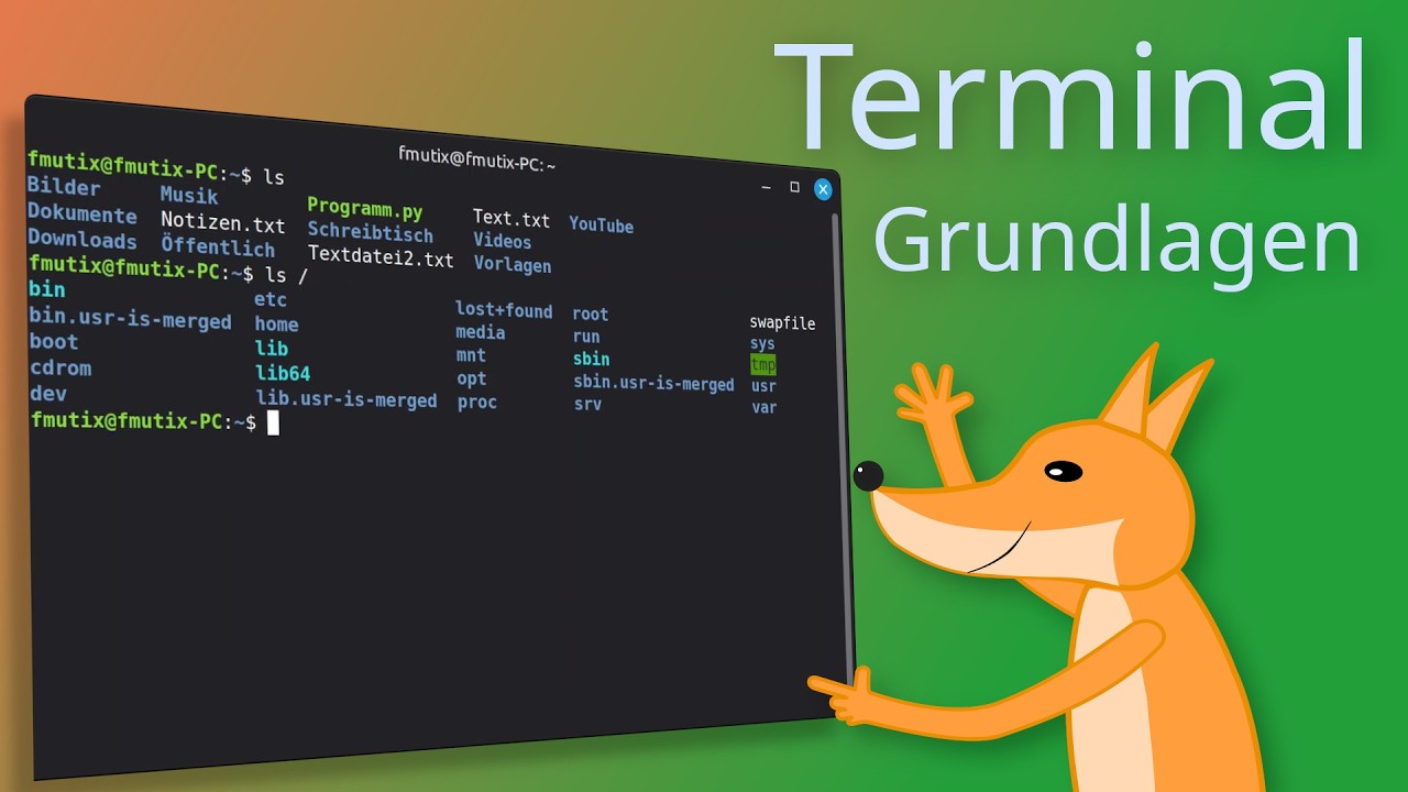 Grundlagen des Terminals in Linux - einfach und verständlich