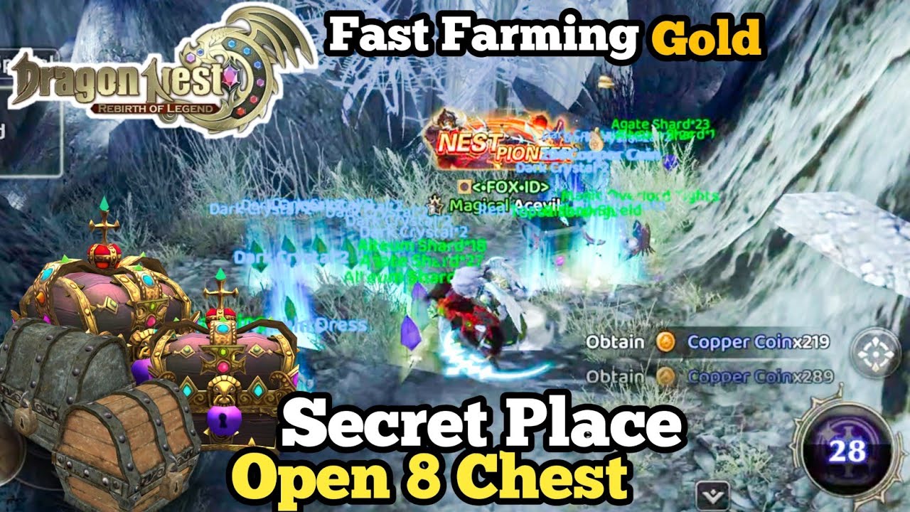 Dragon Nest Rebirth Of Legend - Fast Farming Gold + Upgrade Velskud's Heraldry