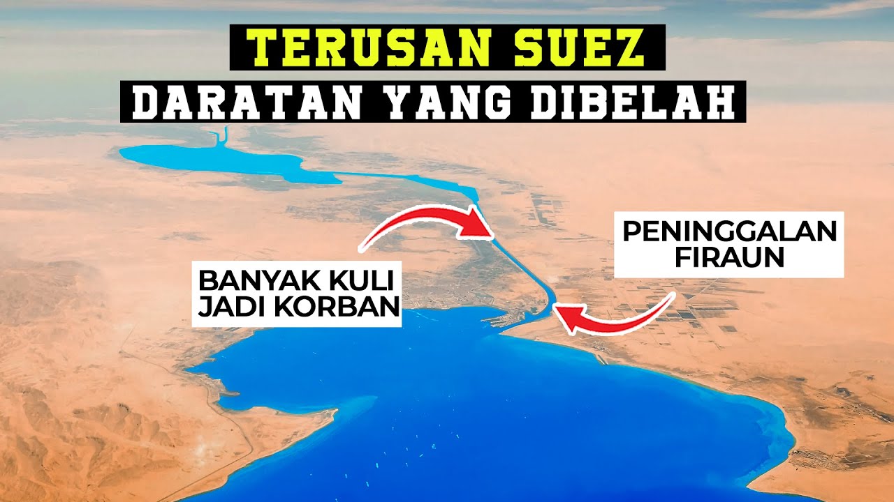 Membelah Daratan! Inilah Fakta Mencengangkan dari Terusan Suez