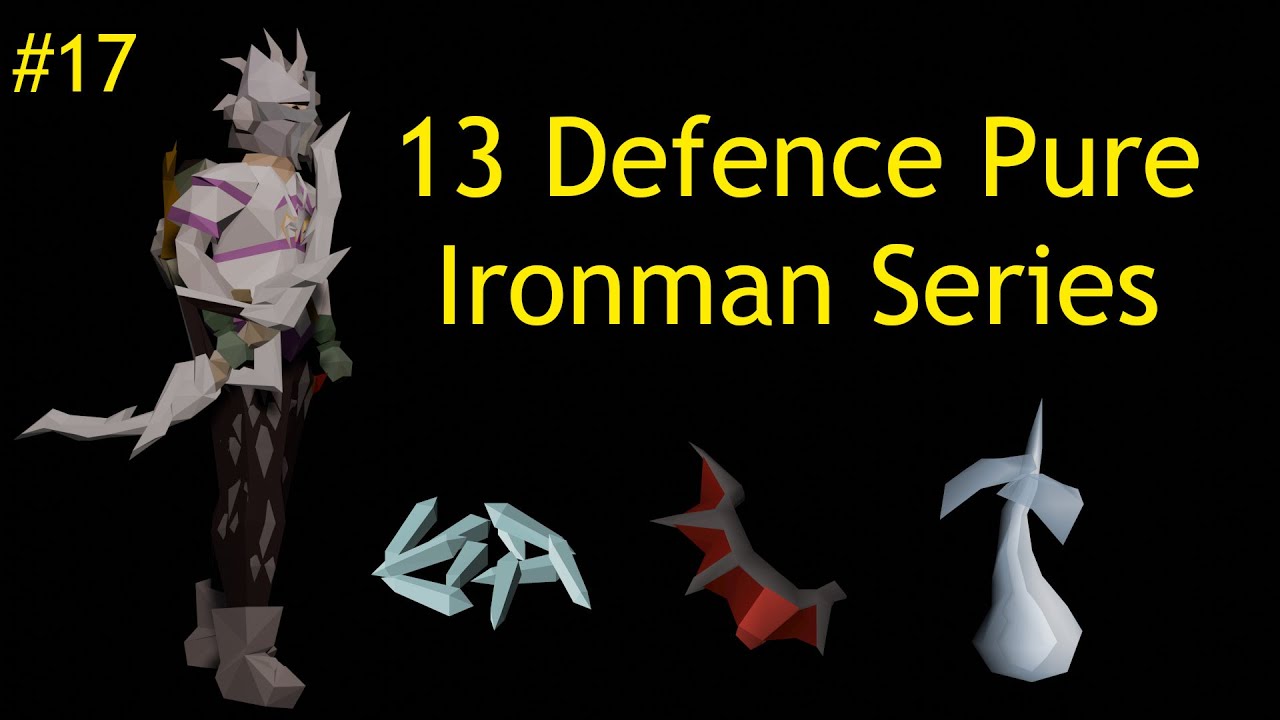 My Pure Ironman got a HUGE Upgrade | OSRS 13 Defence Pure Ironman Series | Episode 17