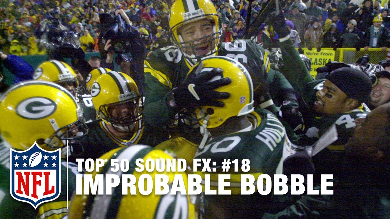 Top 50 Sound FX | #18: Antonio Freeman's Improbable Bobble MNF OT Catch (