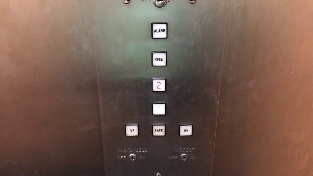 1972 Montgomery G&P Hydraulic Elevator-fmr Elder-Beerman(TheDiamond)-Grand Central Mall-Vienna, W.Va