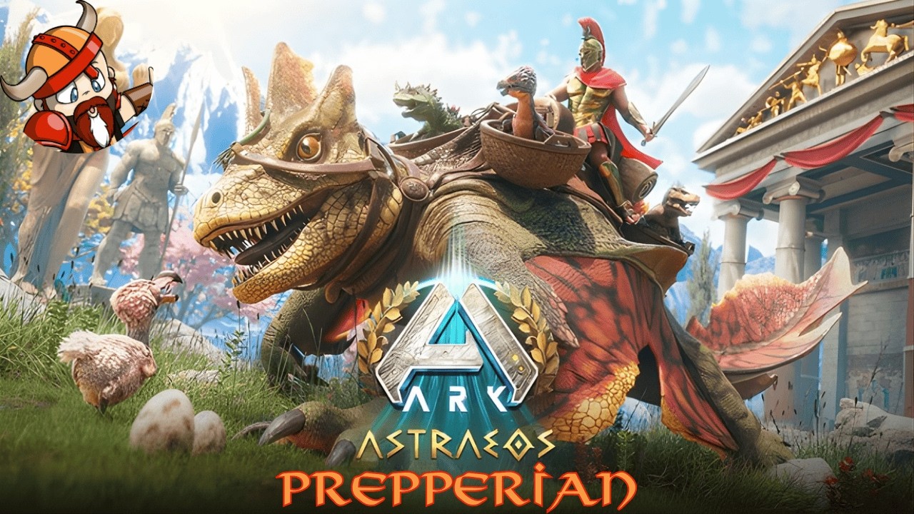 🦖Resource grind and base building! - ARK Survival Ascended Astraeos –  Ep 6