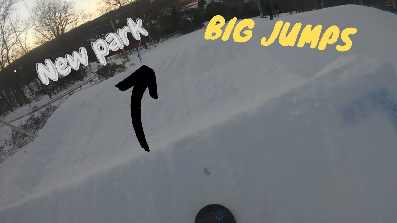 NEW TERRAIN PARK at Camelback Mountain Resort (Season 1, day 3)