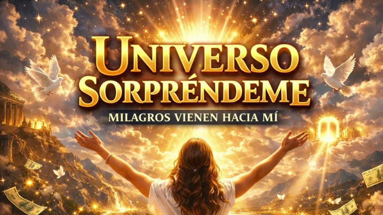 ✨ UNIVERSO SORPRÉNDEME | Canción de Milagros, Abundancia y Fe 🙏