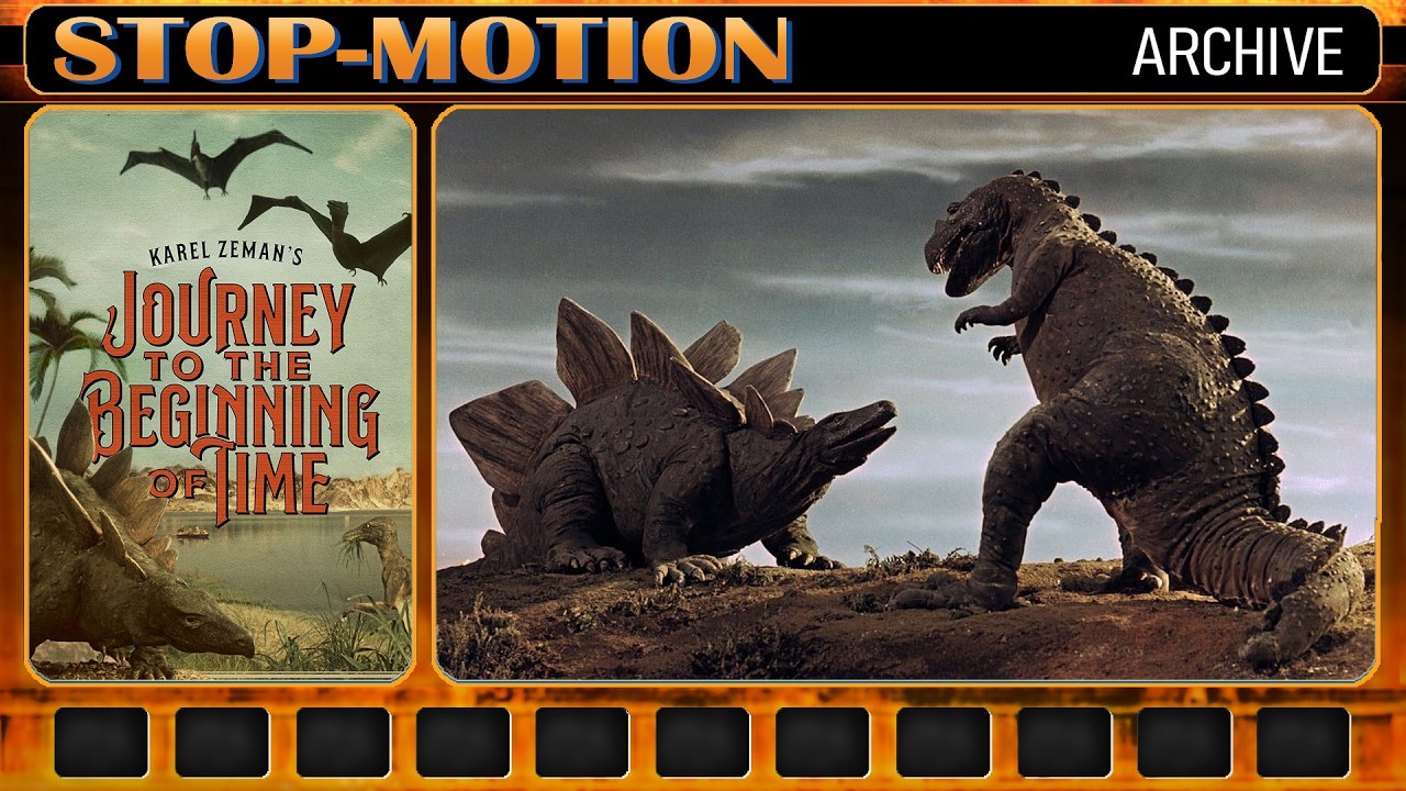 A Journey to the Beginning of Time (1955) Stop Motion shots