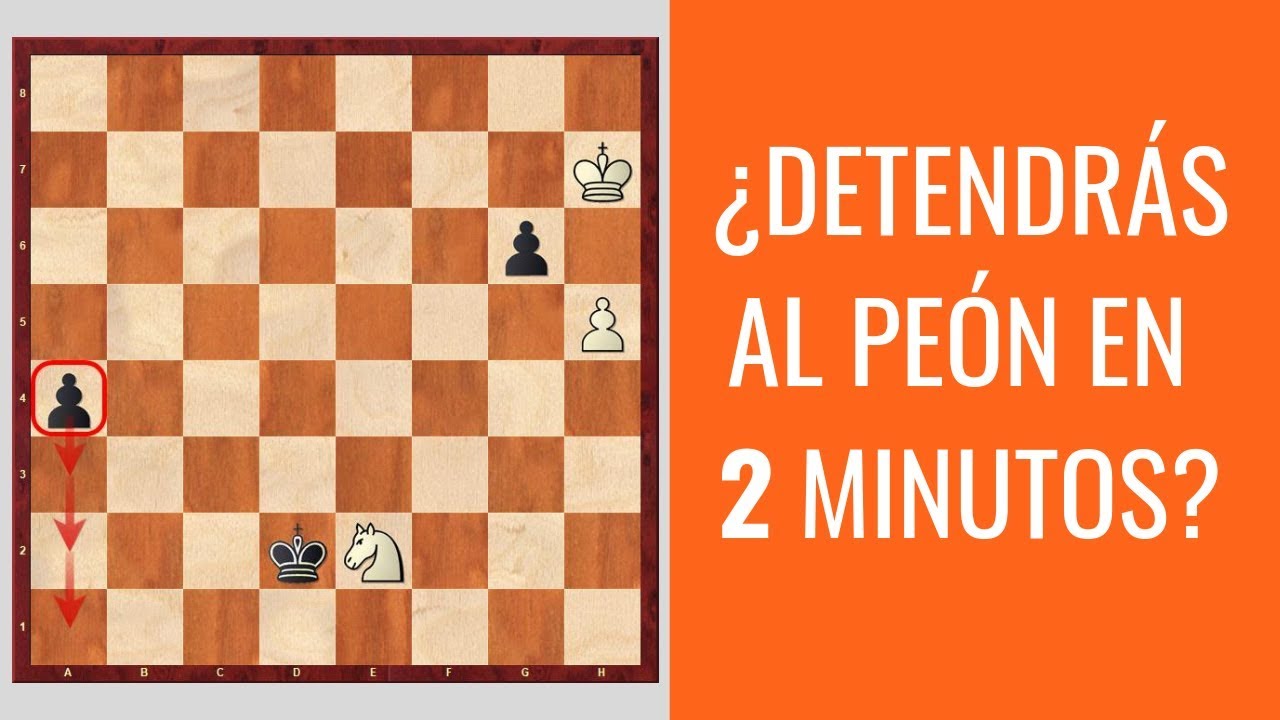 ¿Eres capaz de detener al peón en 2 minutos? ¡Este sí que es bueno!