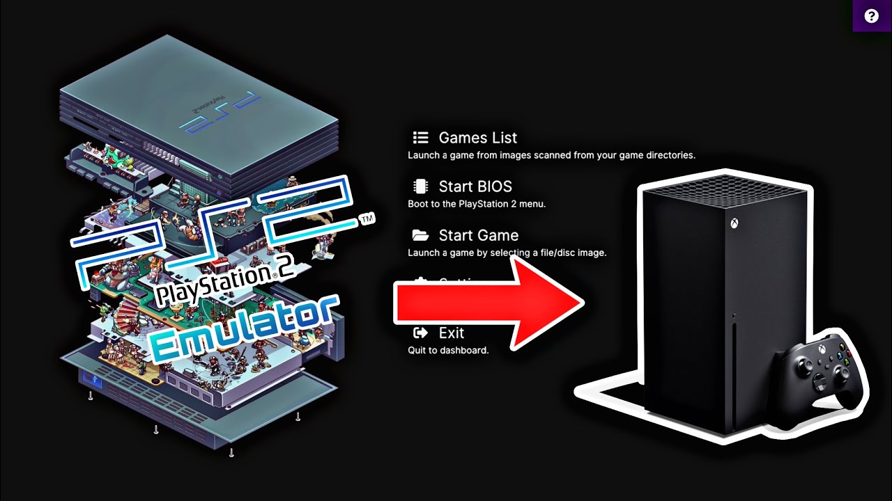 XBSX2 Stand-alone PS2 Emulator On Xbox Series X/S Tutorial