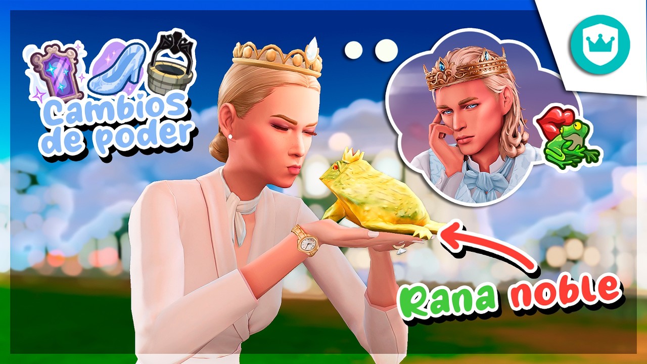 TODAS las REFERENCIAS DISNEY 🐸🪞🍎 de Los Sims 4 Dinastías y Linajes