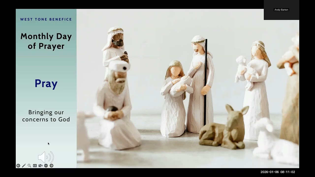 8.00am Zoom Prayer Tuesday 6th January 2026