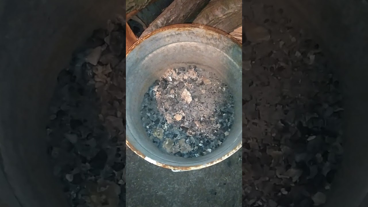 spieki , koksowanie się ekogroszku w palniku SV 200