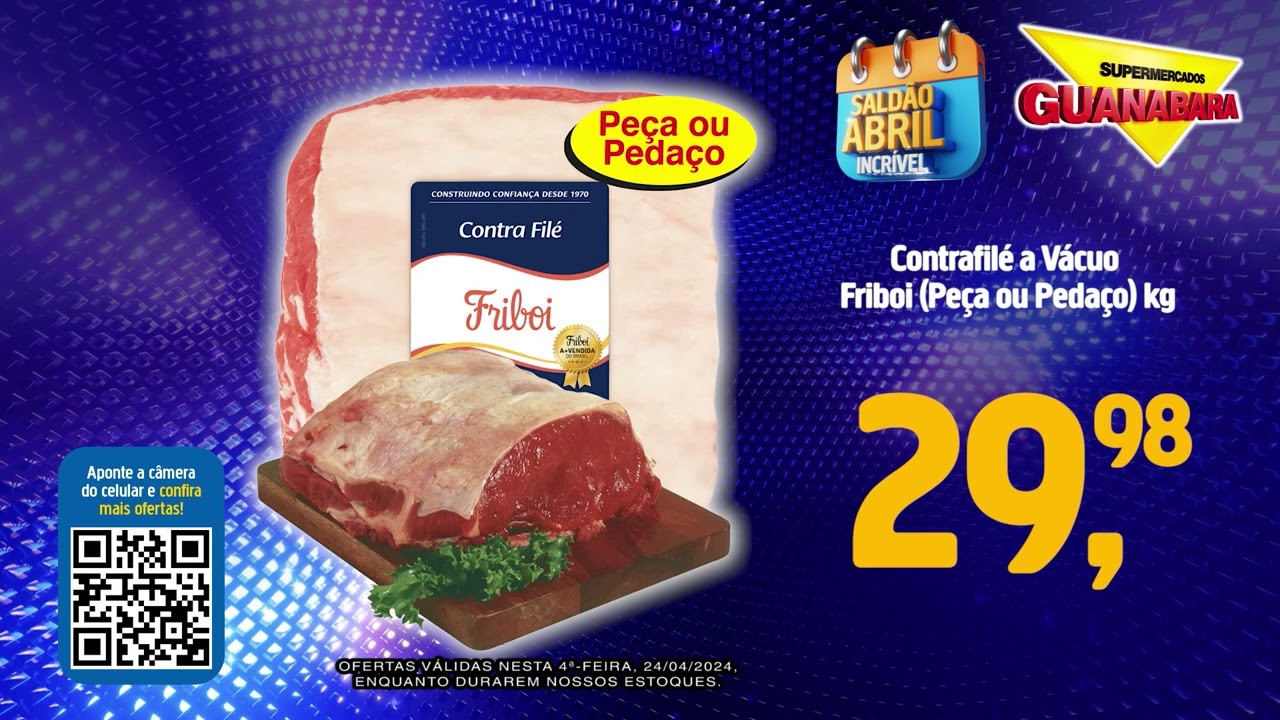 SALD&Atilde;O ABRIL GUANABARA. OFERTAS V&Aacute;LIDAS NESTA 4&ordf; FEIRA 24/04/2024.
