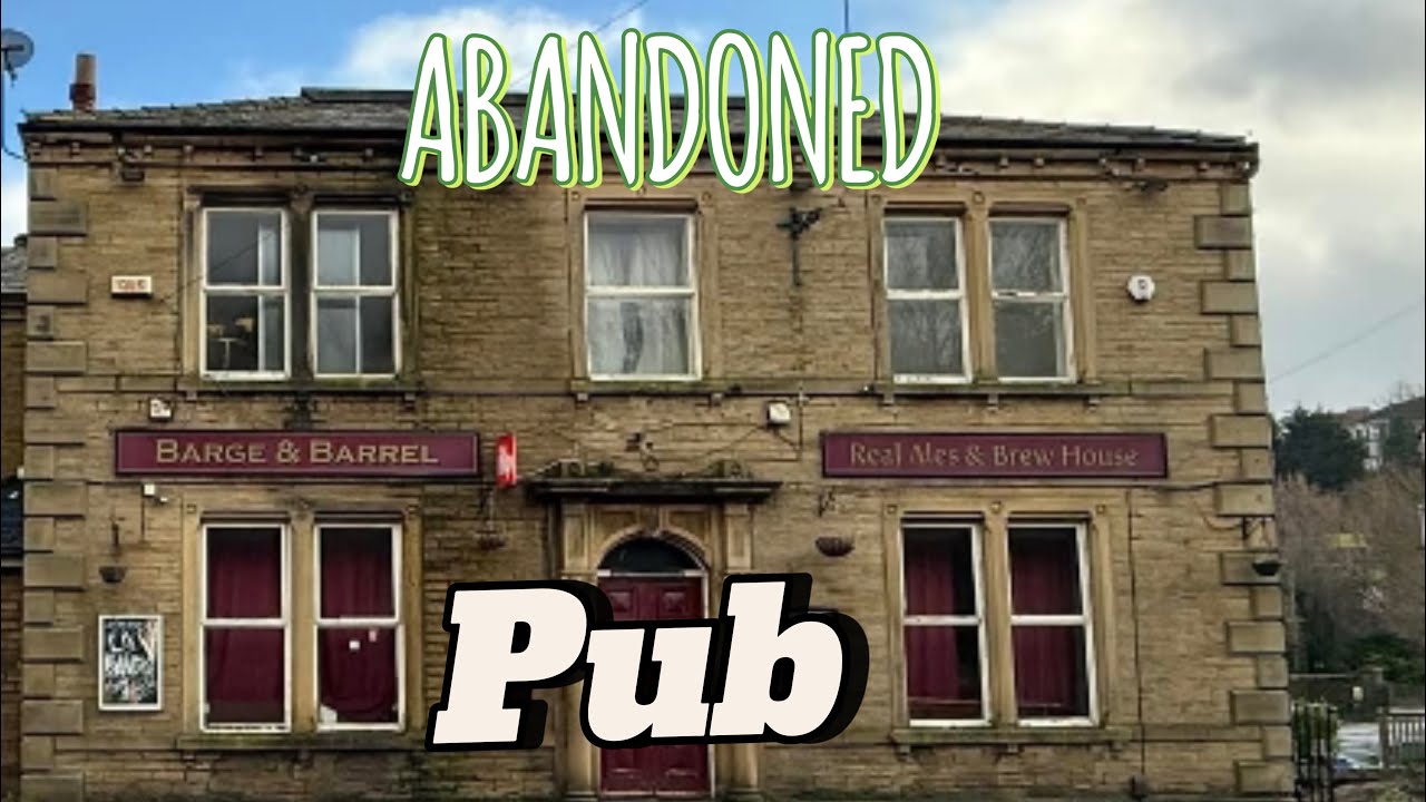 We Found The ABANDONED BARGE & BARREL PUB Nearly Caught By POLICE-Abandoned Places UK