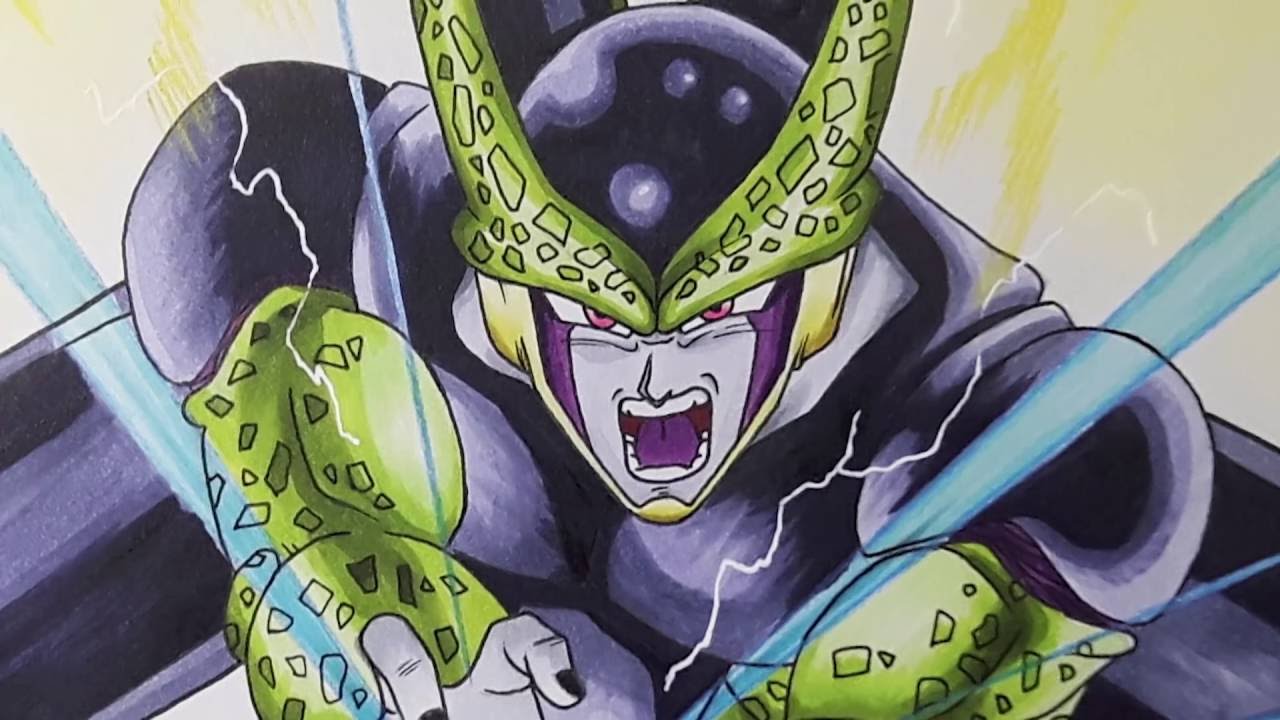 Drawing Perfect Cell - Kamehameha